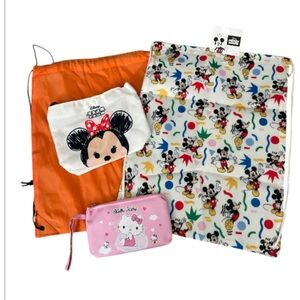 Disney + Hello Kitty Bag lot